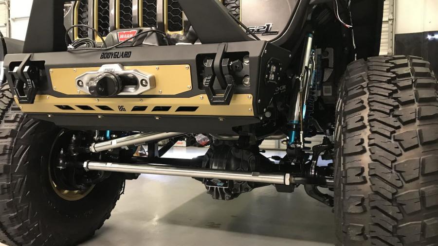 Детали экстерьера Jeep Gladiator Pentastar V6 SEMA Edition 2020 года  (фото 6 из 9)